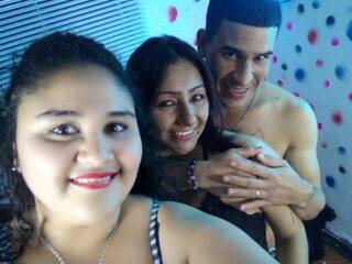 Erotischer Video -Chat Threesomeweb1